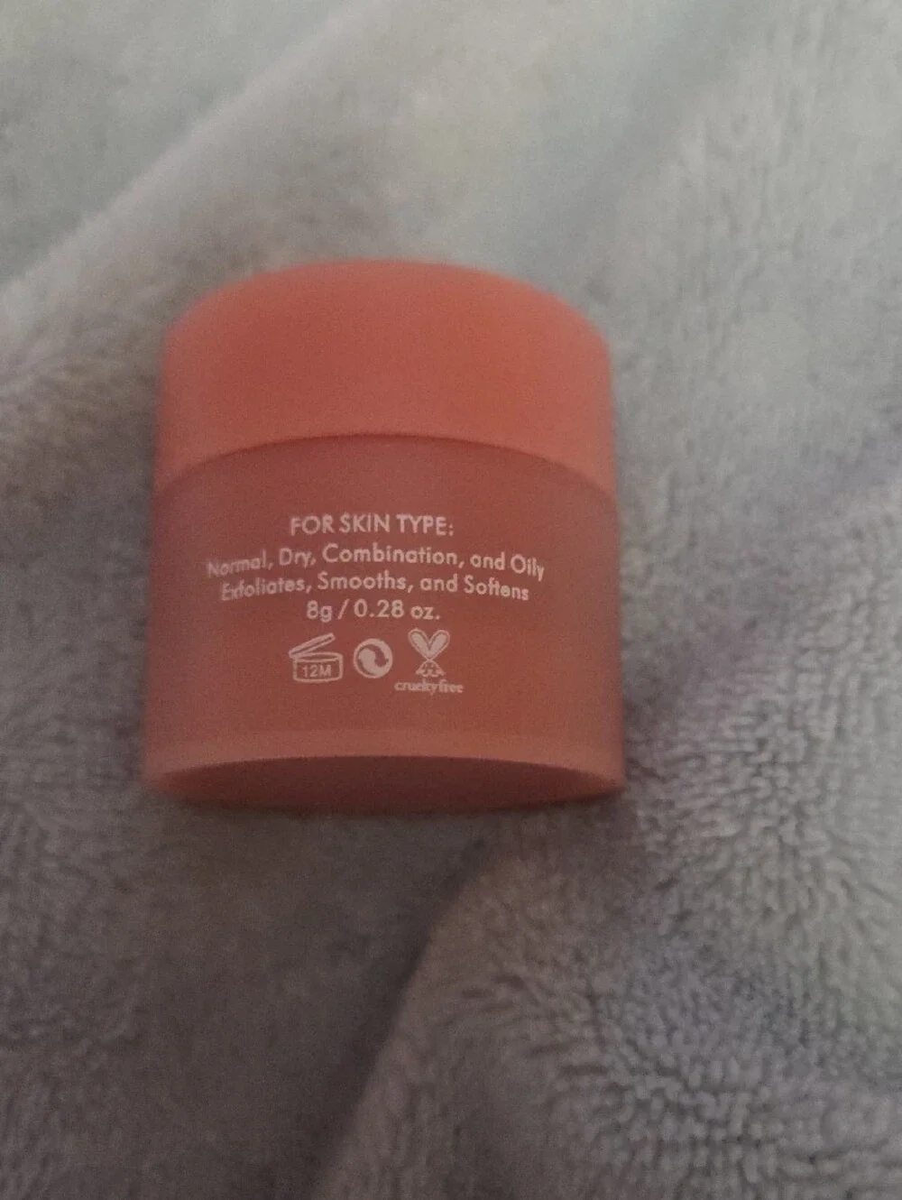 Muse Sleeping Kiss Lip Mask - Coral Pink Hydrating Lip Balm NWOT
